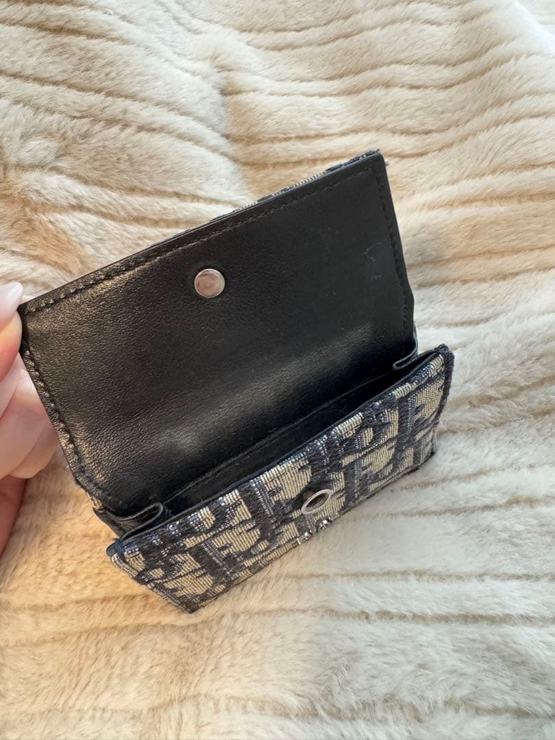 ディオールオブリーク三つ折りウォレット