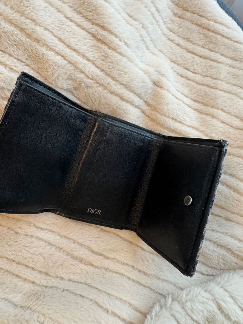 ディオールオブリーク三つ折りウォレット