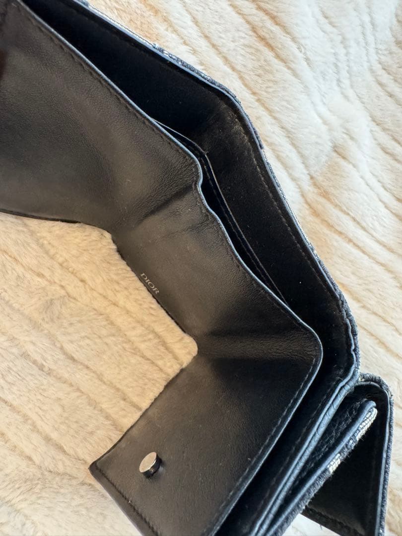 ディオールオブリーク三つ折りウォレット