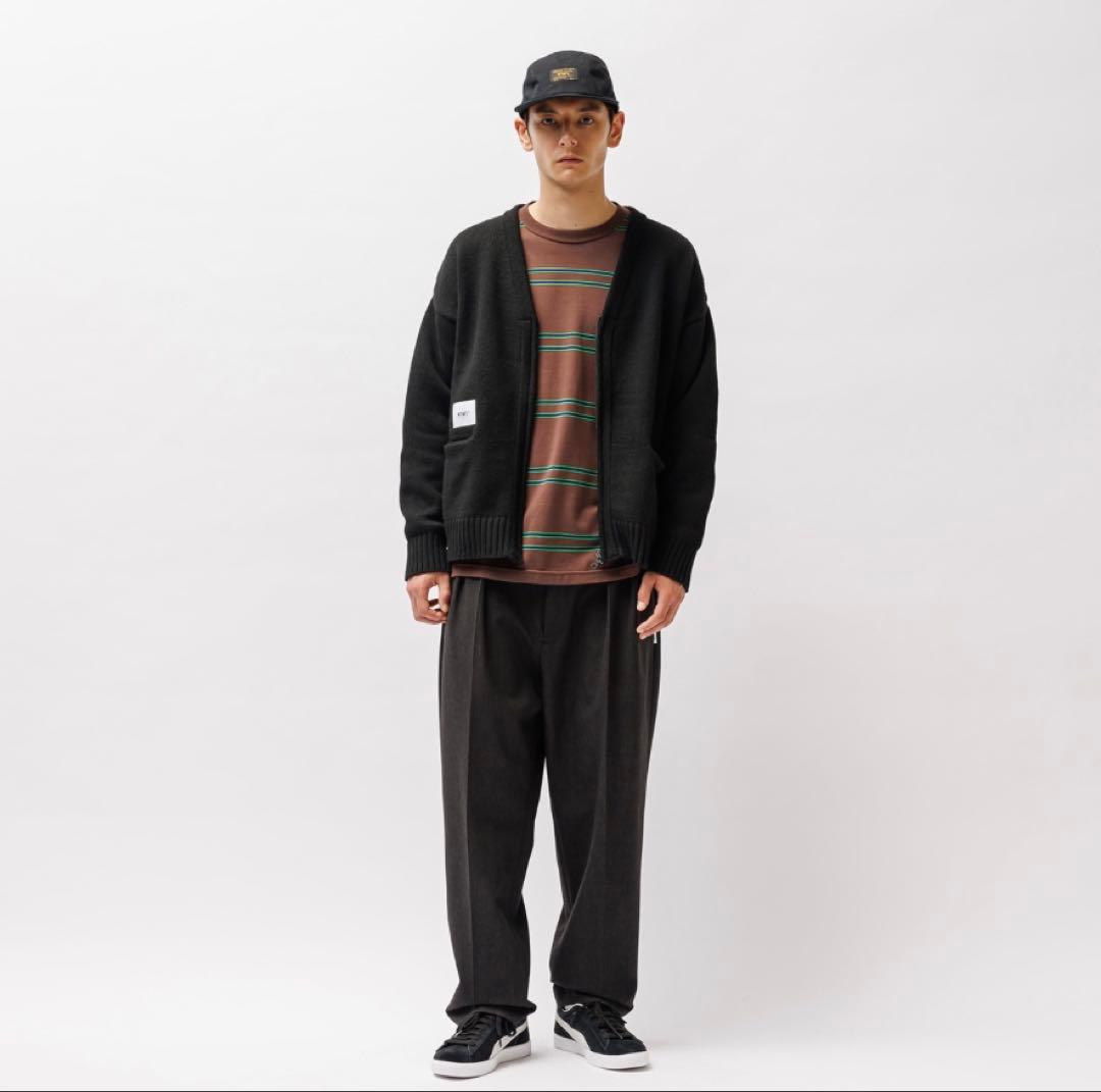 【専用】wtaps・ダブルタップス・ ブラックカーディガン Lサイズ