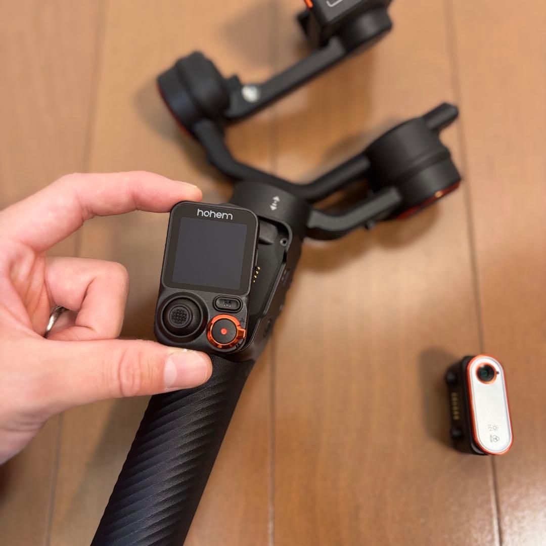 【超美品】Hohem iSteady M7 スマホジンバル AI追尾 リモコン付
