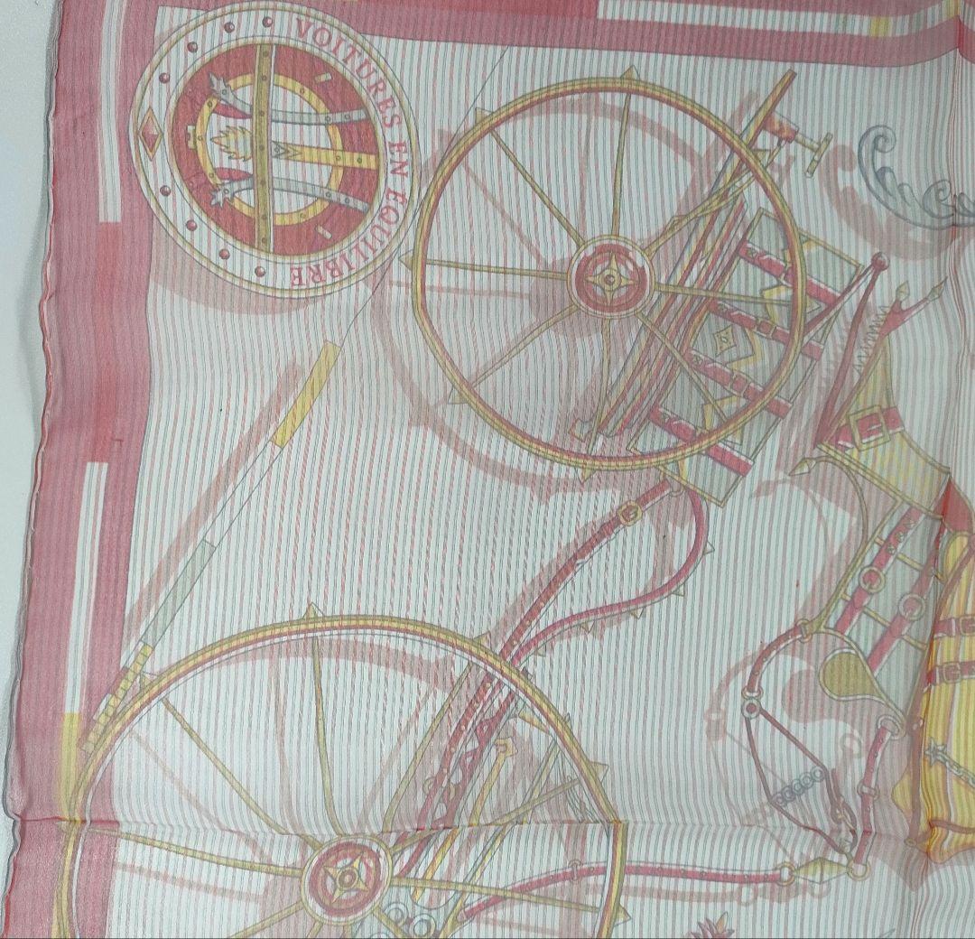 ANT20 エルメス 美品 カレ45 ミニカレ タグ付き 箱付き