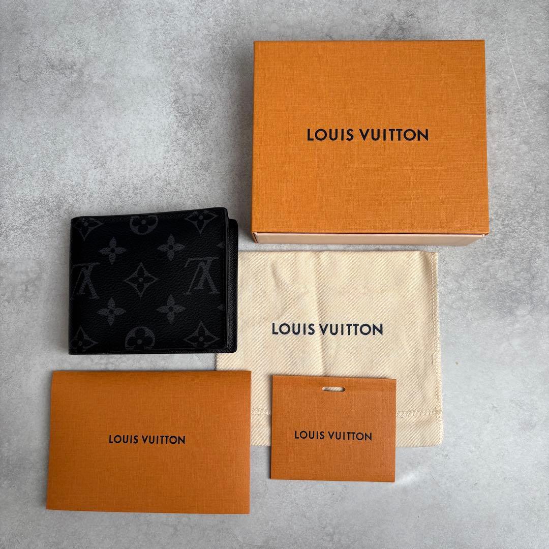 お値下げ済み!【付属品完備】ルイヴィトン エクリプス ポルトフォイユ マルコNM