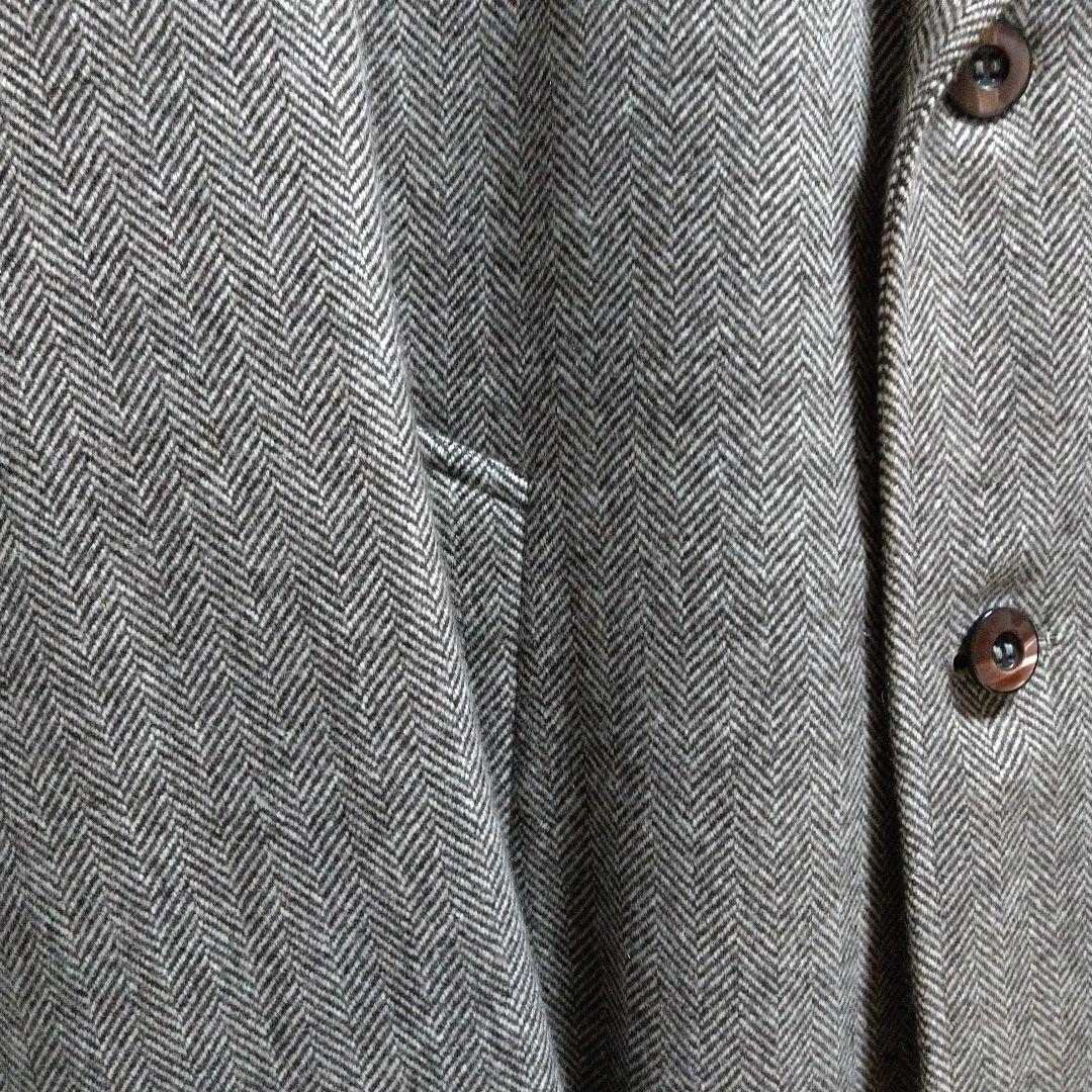 フルオーダーメイド　カシミア　メンズコート　チェスターコート　高級注文紳士服