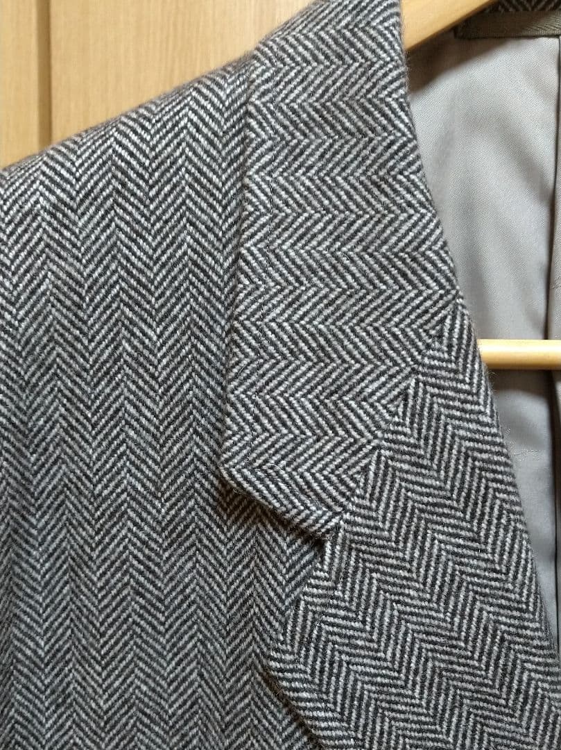 フルオーダーメイド　カシミア　メンズコート　チェスターコート　高級注文紳士服