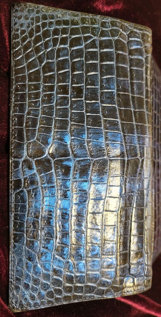 日本製 クロコダイル 無双長財布（切り目） ガウディTOKYOJAPAN