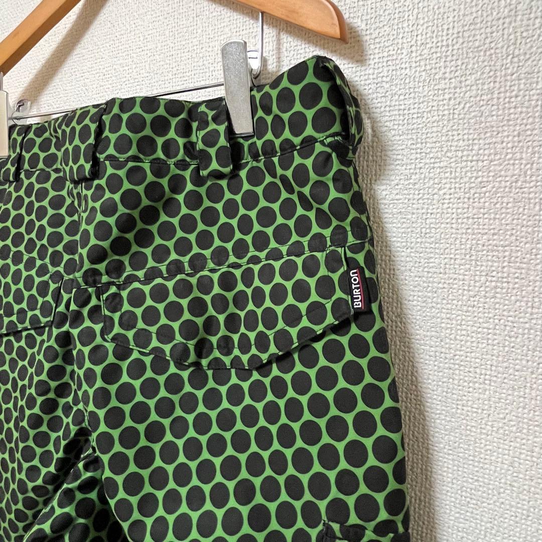 【超美品】BURTON バートン　スノーボード　パンツ　ウェア　ドット柄　m