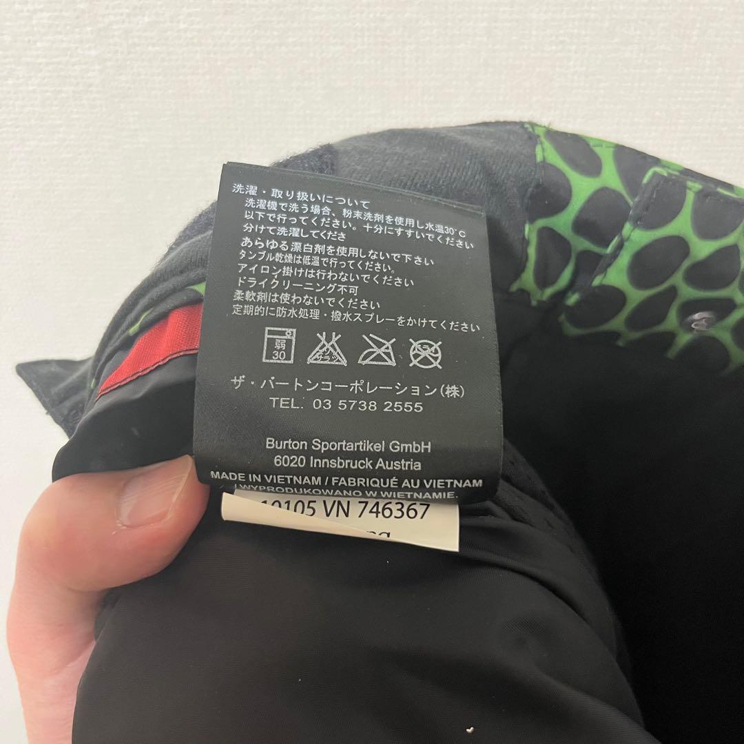 【超美品】BURTON バートン　スノーボード　パンツ　ウェア　ドット柄　m