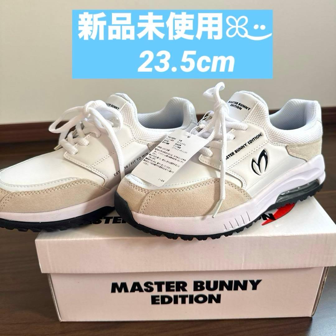 新品ꕤ︎︎マスターバニーエディション エアソールスパイク シューズ　牛革23.5cm