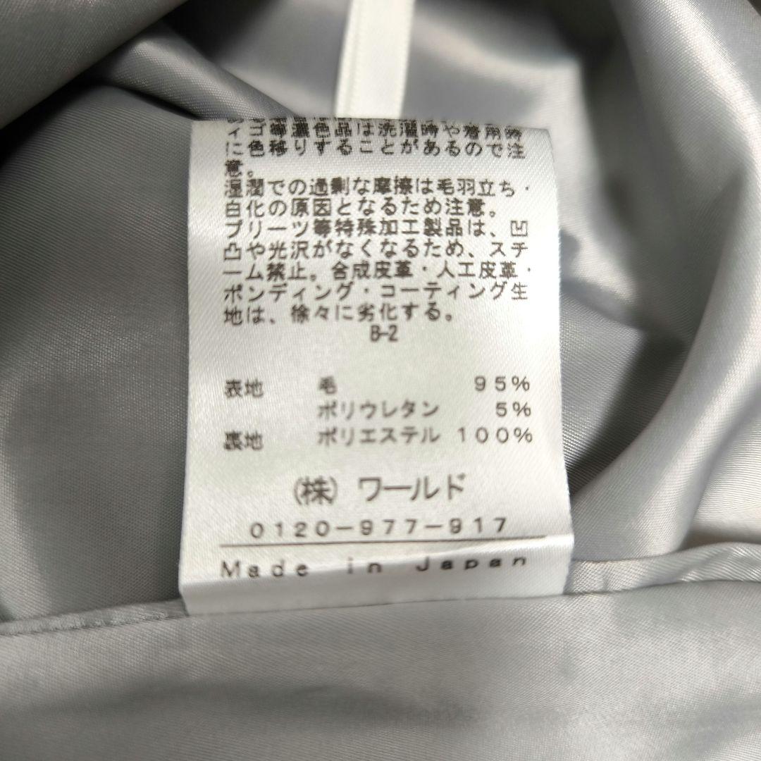 INDIVI パンツスーツ 38 グレー