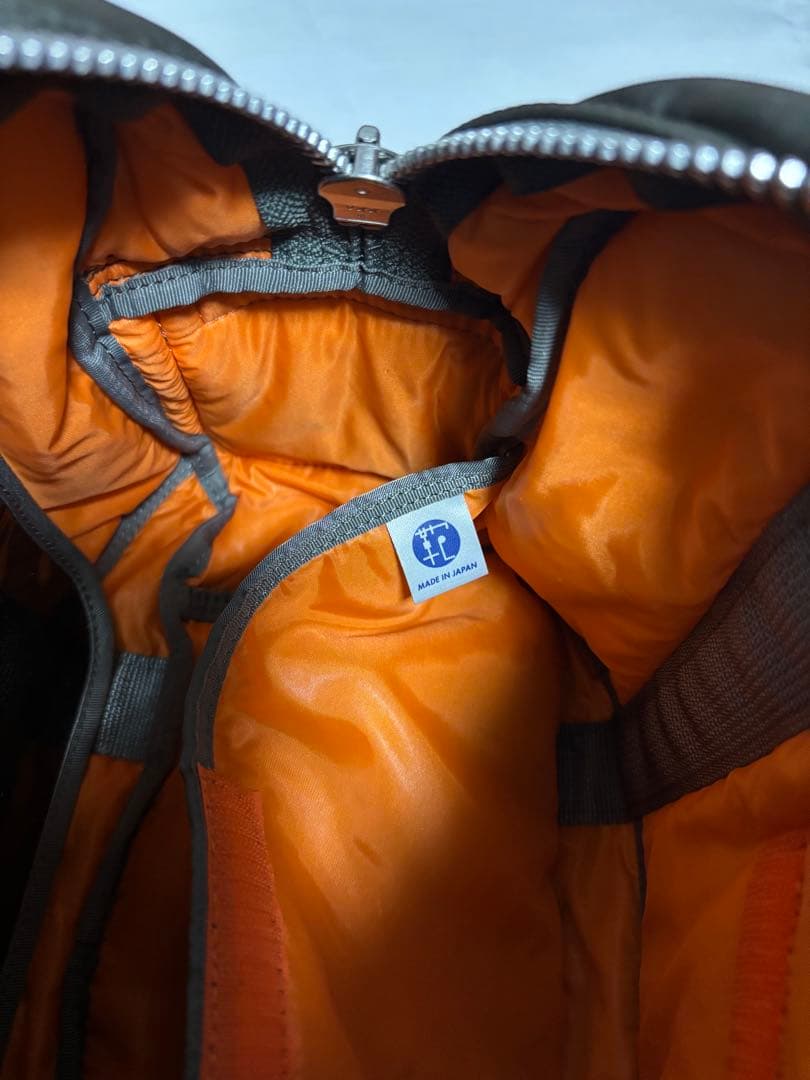 美品　ポーター　タンカー　ミニボストン　ダッフルバッグ　希少　シルバーグレー