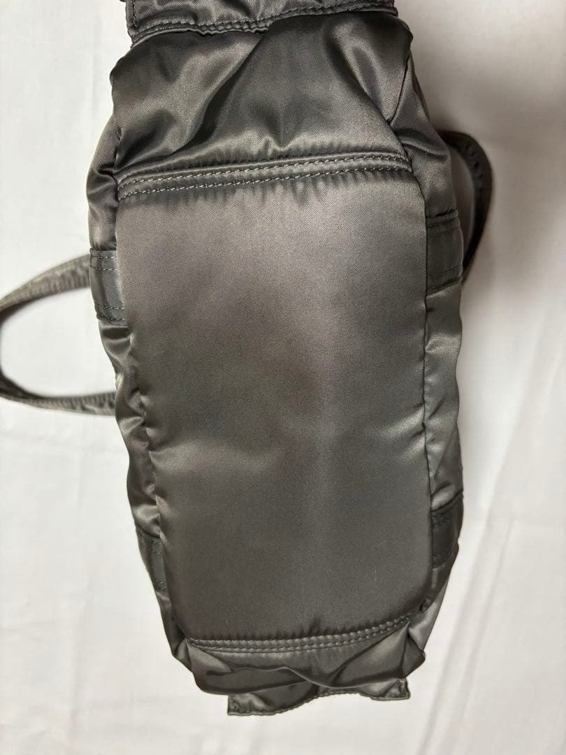 美品　ポーター　タンカー　ミニボストン　ダッフルバッグ　希少　シルバーグレー