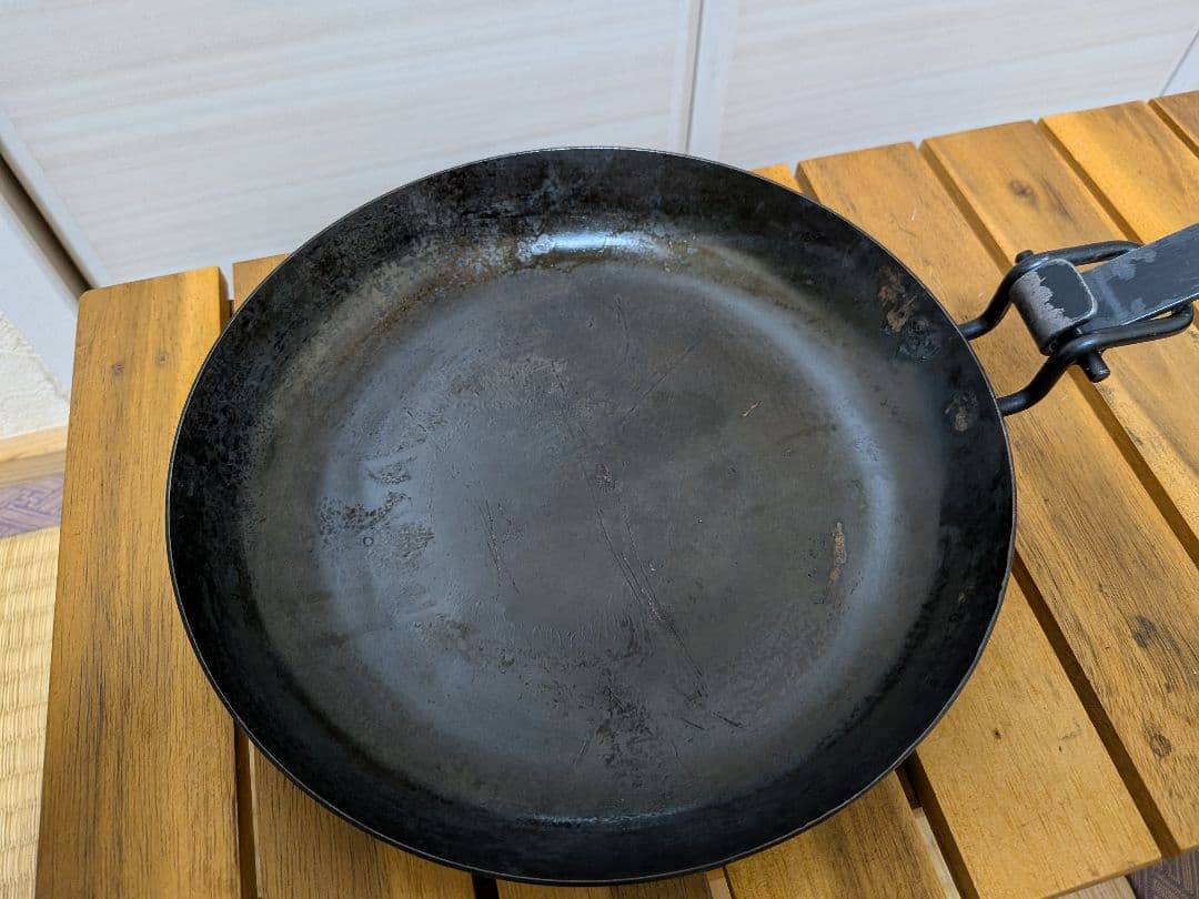 TOREPAN　鉄フライパン　鉄製フライパン 　フライパン　野営　キャンプ