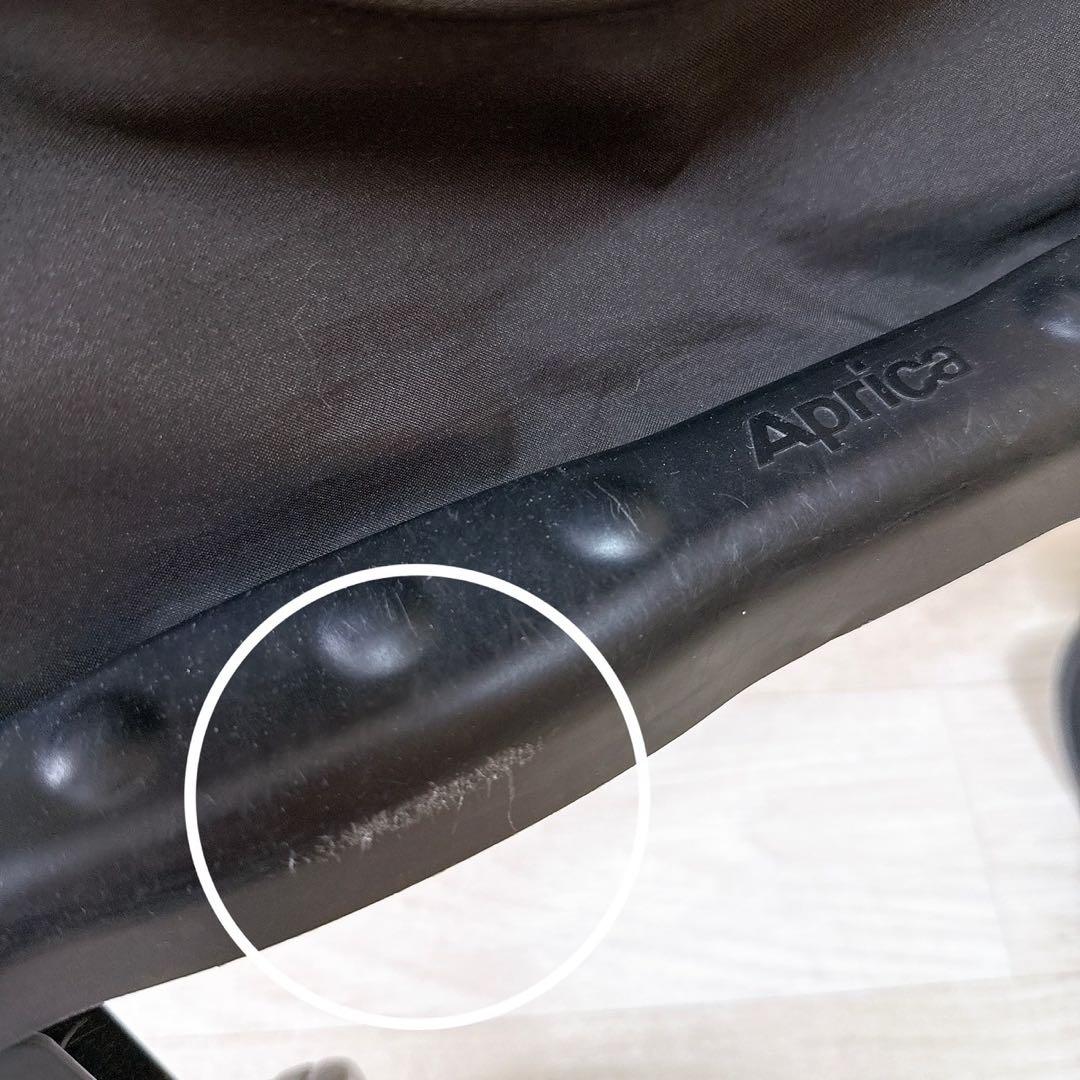 【美品】アップリカ マジカルエアー クッション　AC B型　背面　四輪　メッシュ