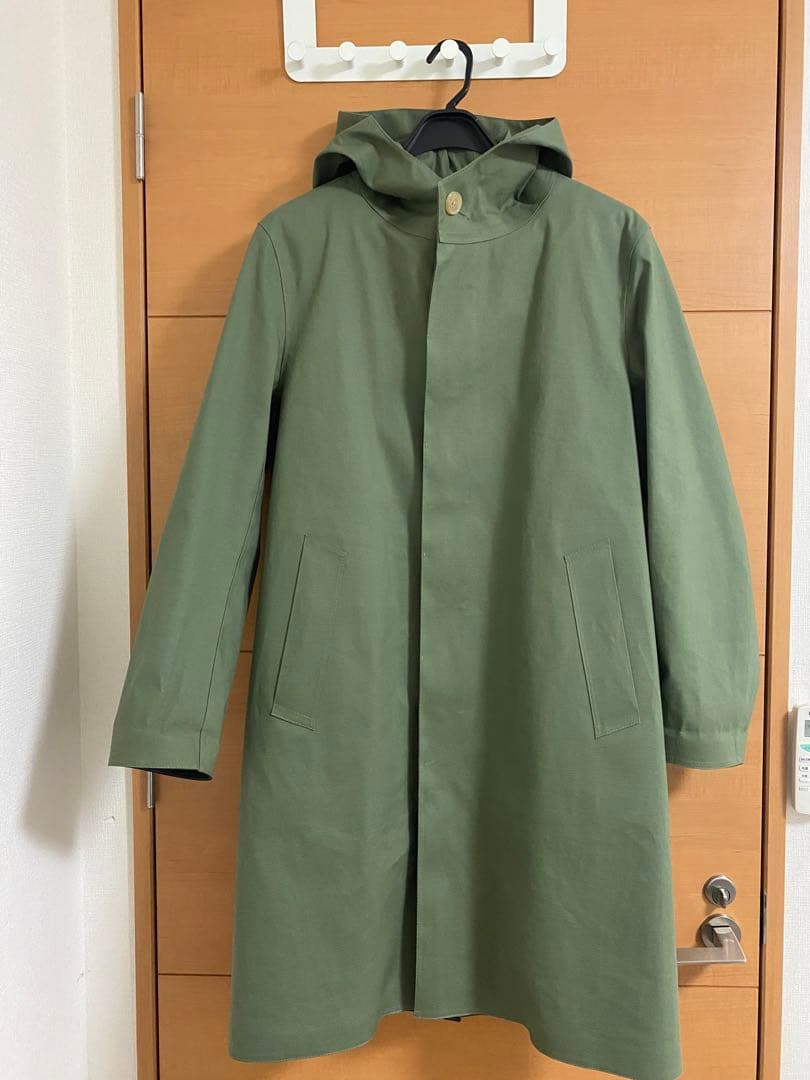 マッキントッシュ　コート フード付き　カーキ