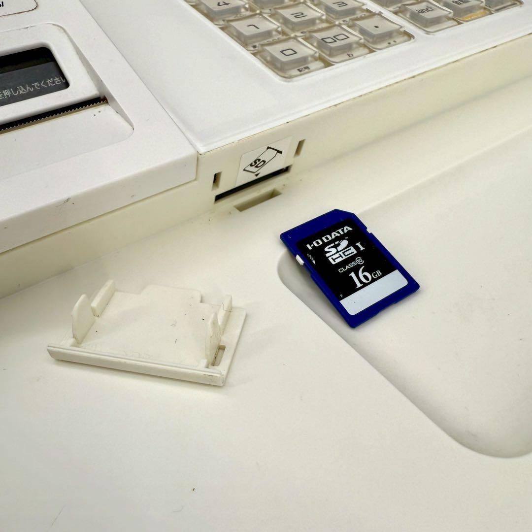 CASIO レジスター SR-S200-we 印字確認済み