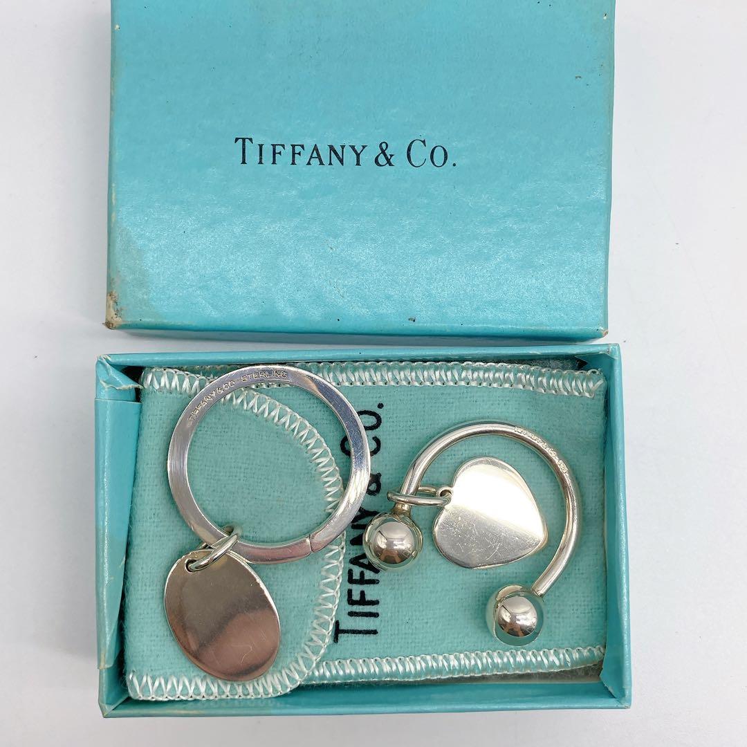 TIFFANY&Co. ティファニー キーリング キーホルダー 2個セット