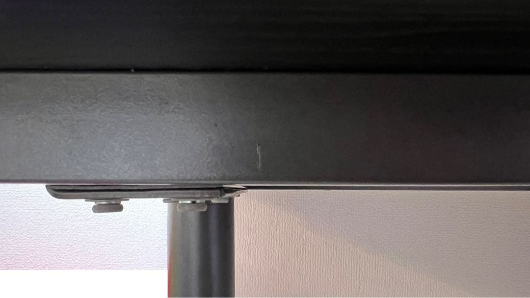 ニトリ NITORI リッケン２140R ブラック 黒 BK L字型デスク