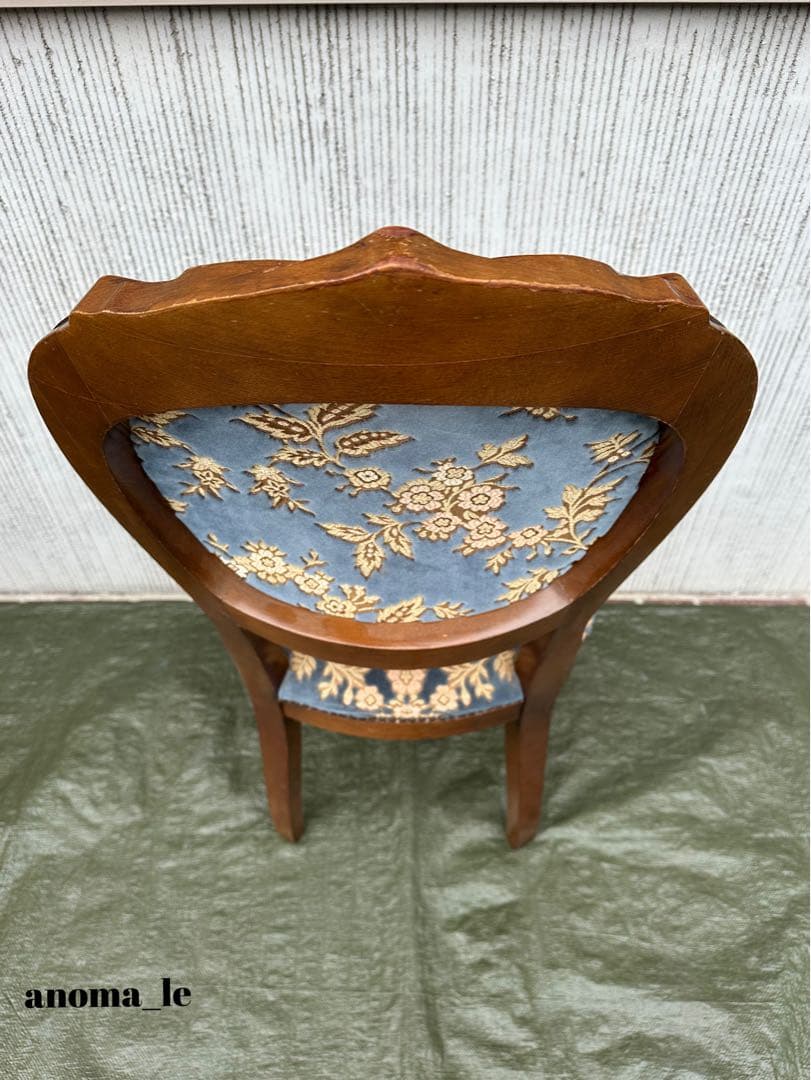 【ダイニングチェア】木製　ロココ調　猫足　金華山　アンティークヴィンテージ◎