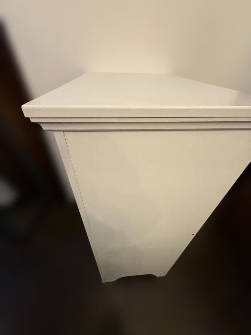 ニトリ チェスト 5段 ホワイト 幅59cm 収納タンス 引き出し収納 洋服収納