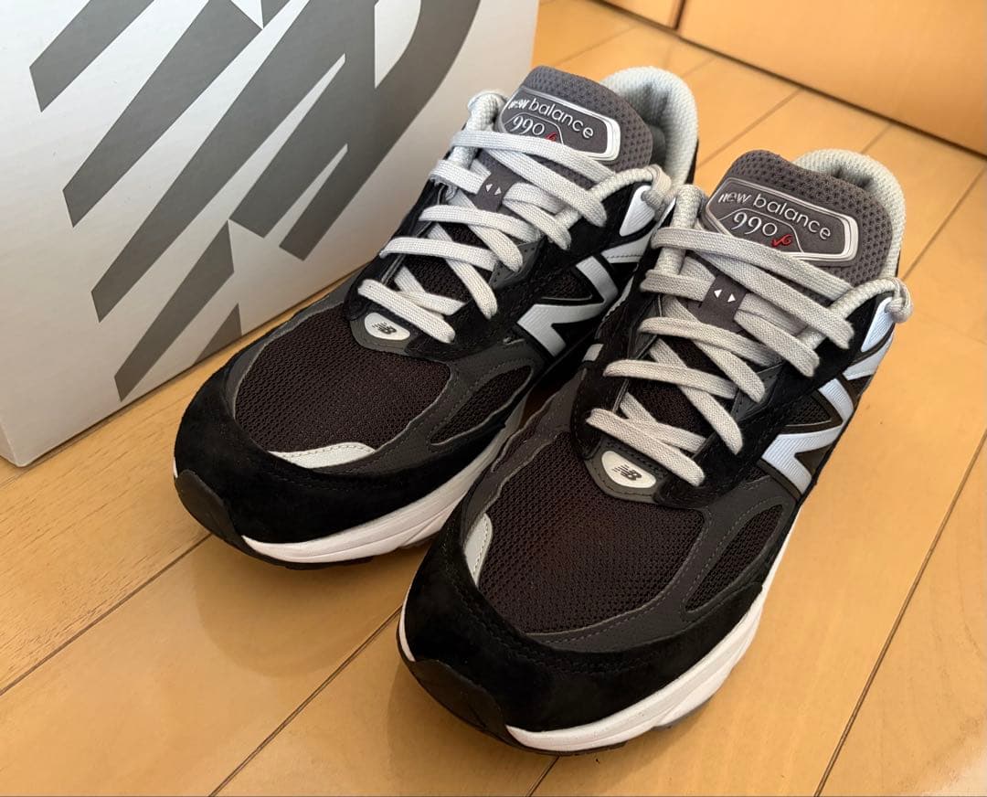 ニューバランス　M990BK6 990v6 ブラック　27サイズ