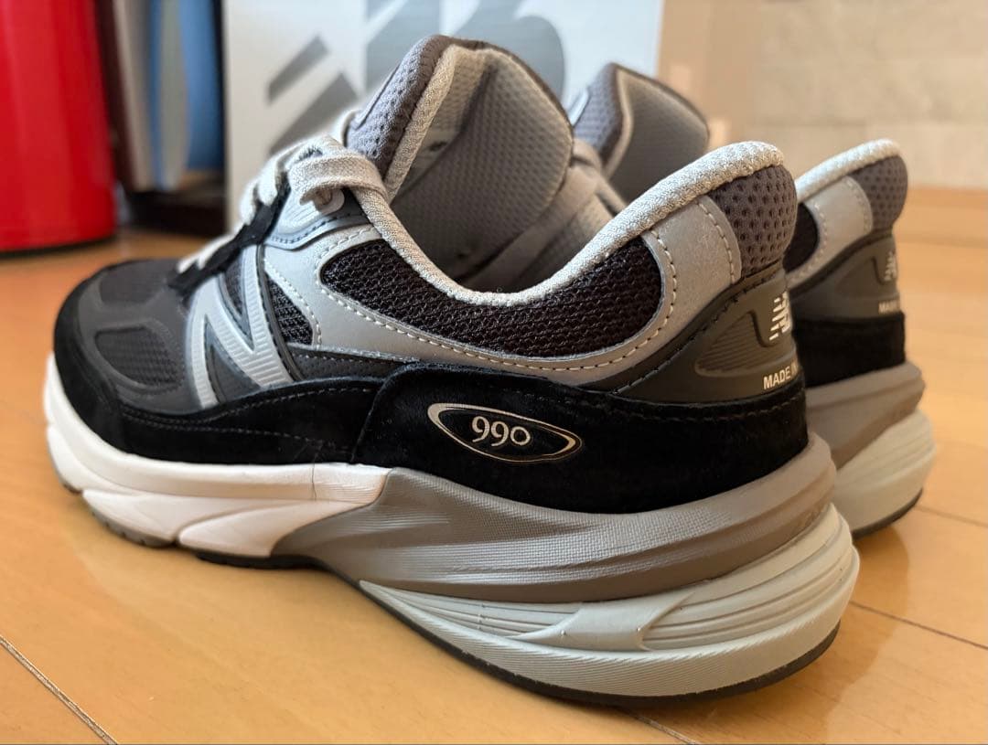ニューバランス　M990BK6 990v6 ブラック　27サイズ