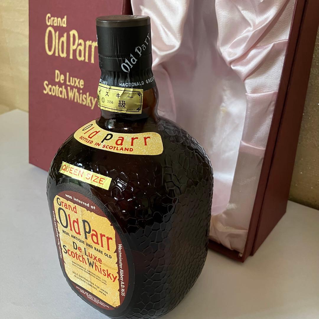 グランド オールドパー デラックス　クイーンサイズ　ウイスキー　未開栓　箱付き