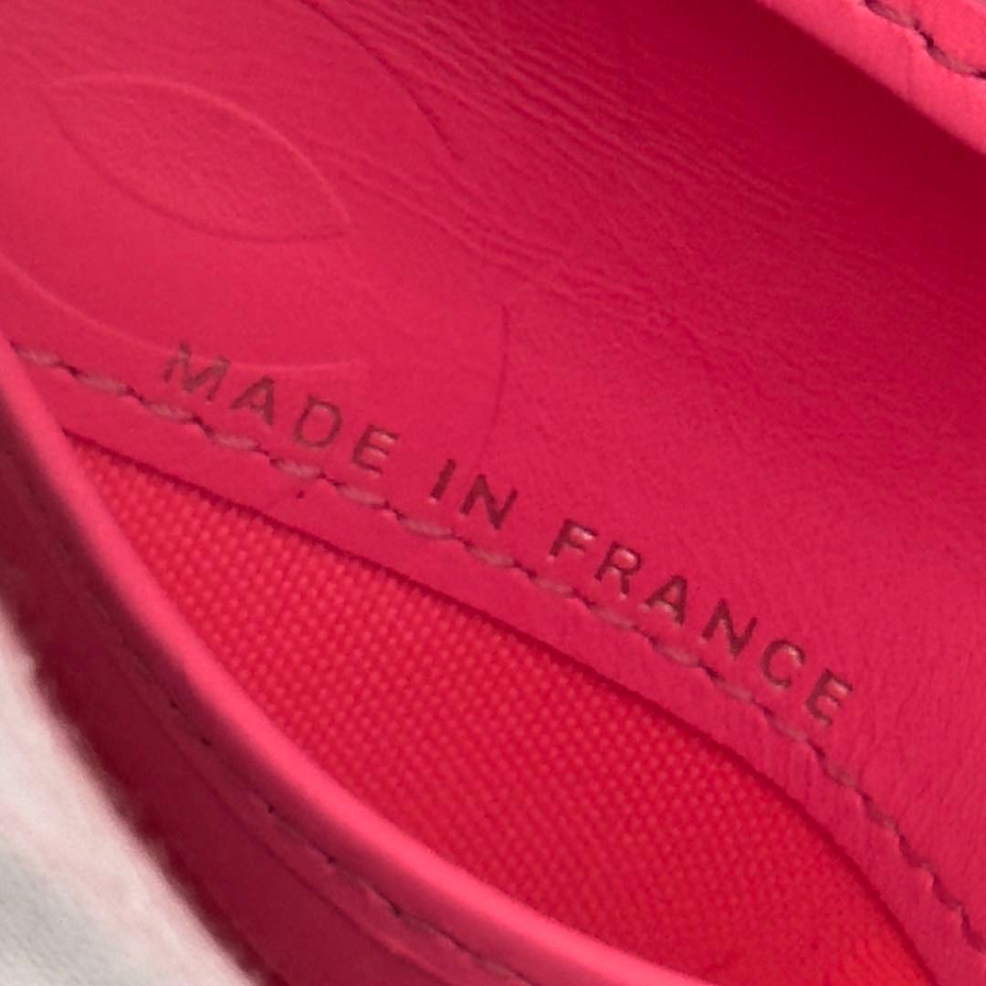 極美品⭐️CHANEL シャネル カンボンライン 二つ折り レザー ココマーク