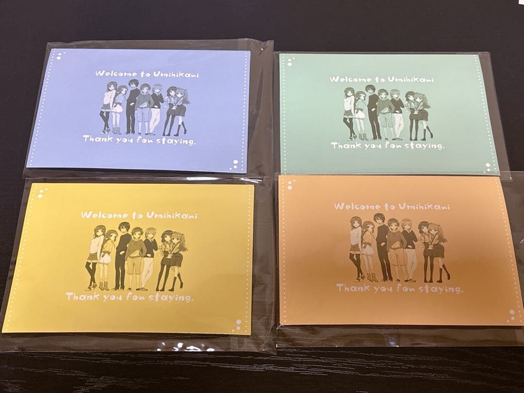 新作　凪のあすから　宿泊特典　ウェルカムカード　ボイスカード　美海　さゆ　要