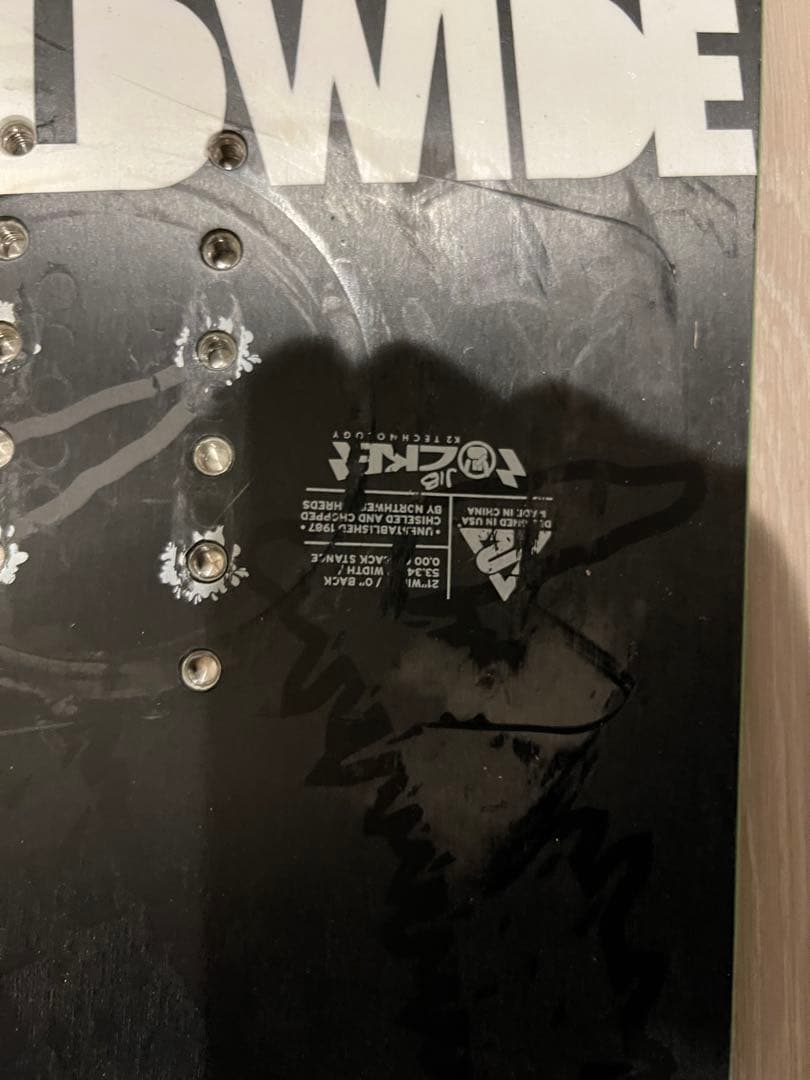 K2 WORLDWIDE WEAPON 151 スノーボード