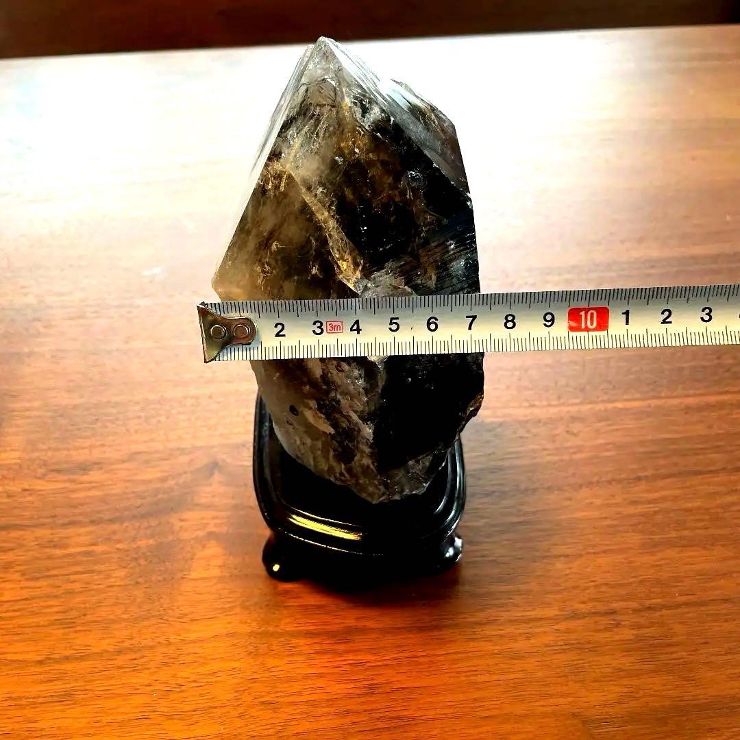 スモーキー　エレスチャル　クォーツ　ポイント　天然石　水晶　原石　パワーストーン