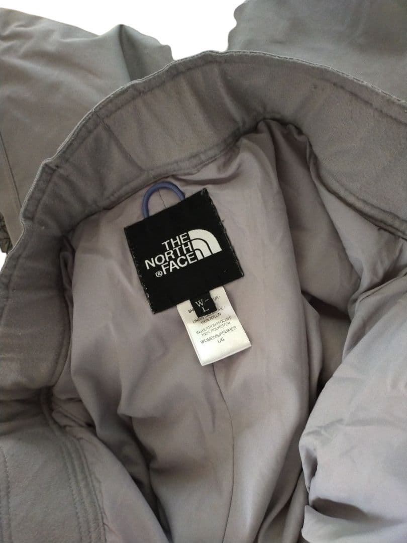 【高機能】US ノースフェイス HYVENT スノーボード パンツ グレー L