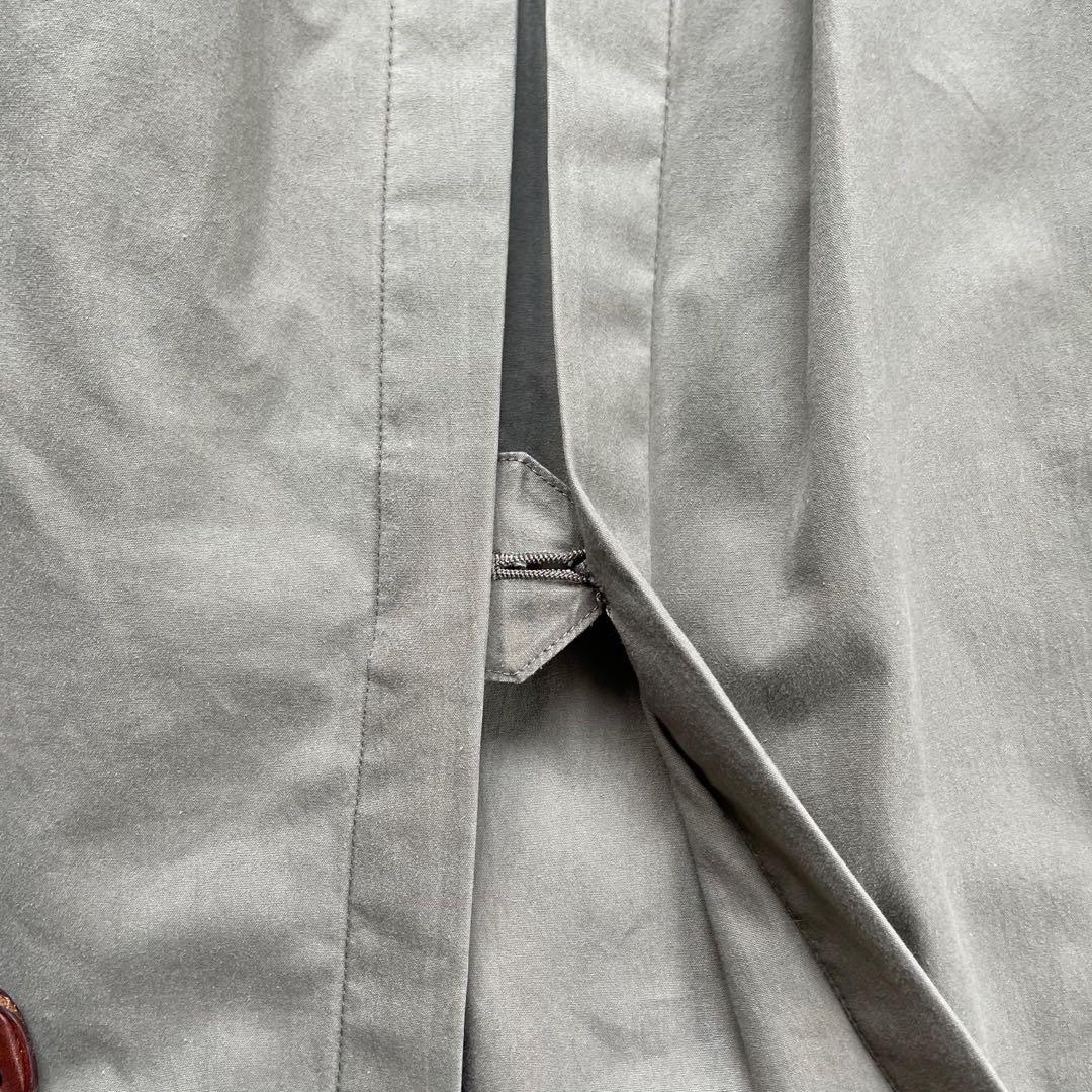 Burberrys バーバリーカーキトレンチコートノバチェックライナーベルト付属