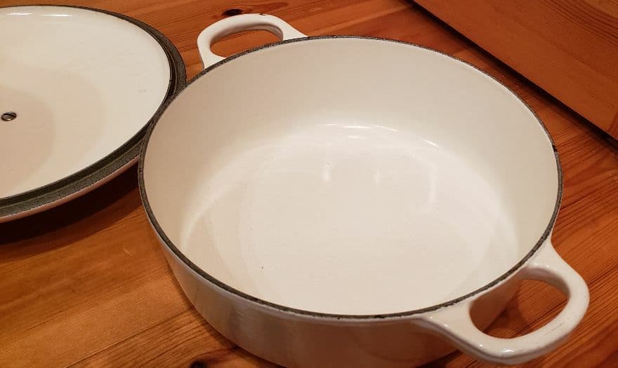 ●LE CREUSET●希少●パウダーピンク●ココットジャポネーズ●22㎝●