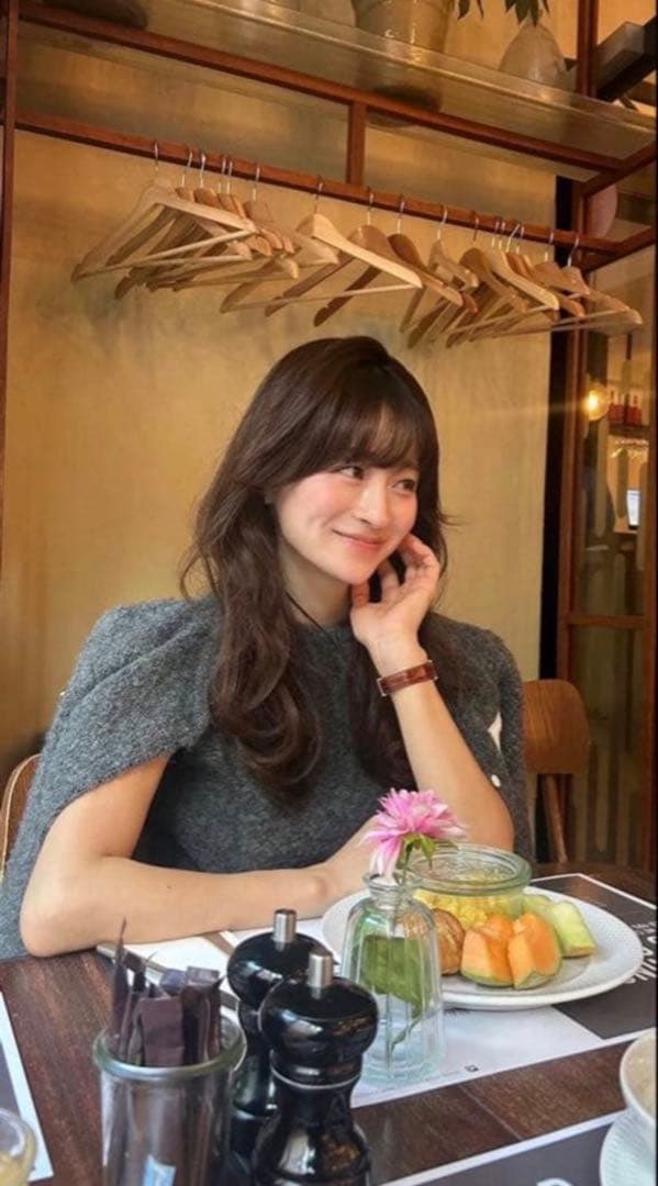 正規品Bibiy. STELLAR OPEN CARDIGAN新品グレー