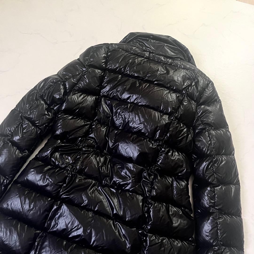 希少　XL　美品　タトラス　ダウンコート　アマンダ　ショールカラー　黒　 04