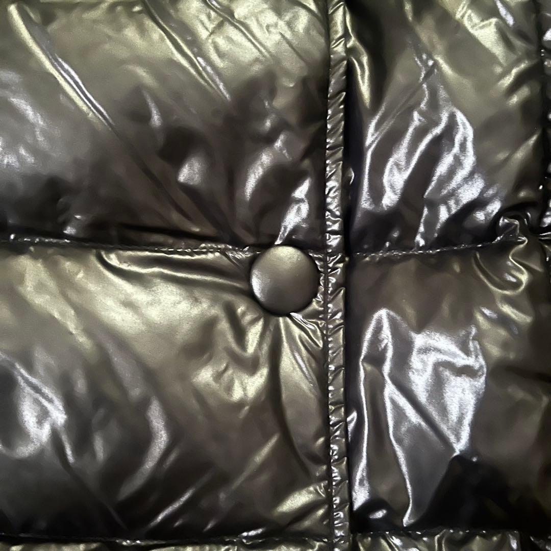 希少　XL　美品　タトラス　ダウンコート　アマンダ　ショールカラー　黒　 04