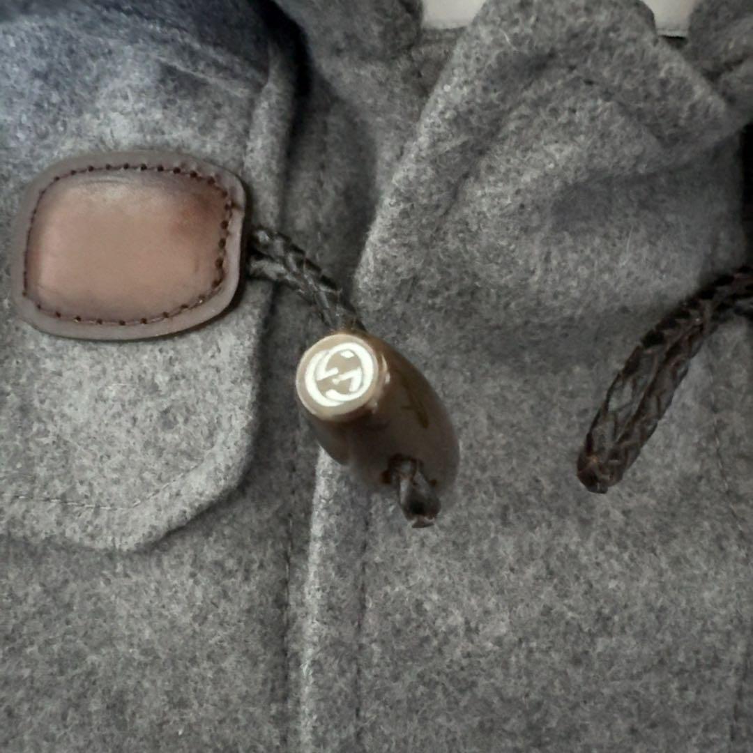 【美品】グッチ チルドレン ダッフルコート カシミヤ シェリーライン 5サイズ