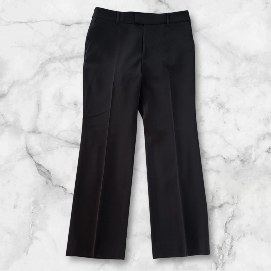 【美品】23区 セットアップ スーツ 3点セット 大きいサイズ 40 L 黒