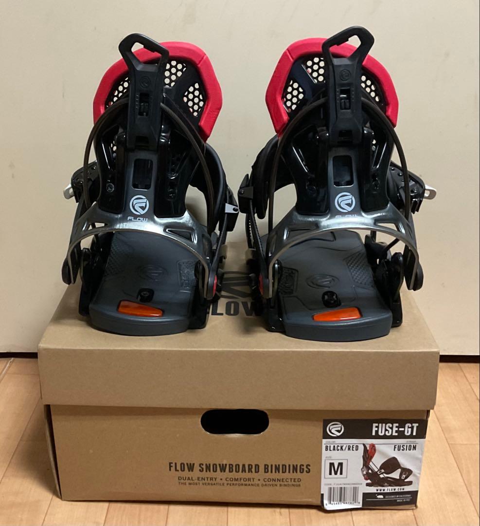 Flow FUSE-GT ビンディング M ブラック/レッド
