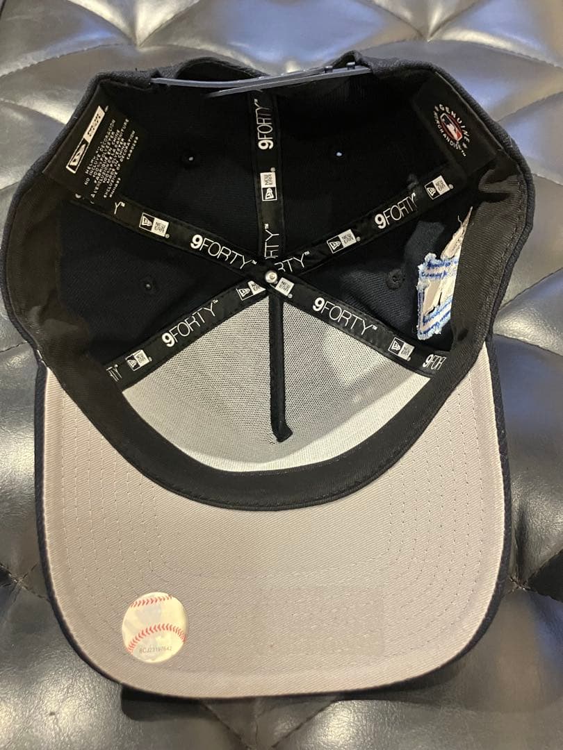 New Era 9FORTY LAキャップ ネイビー