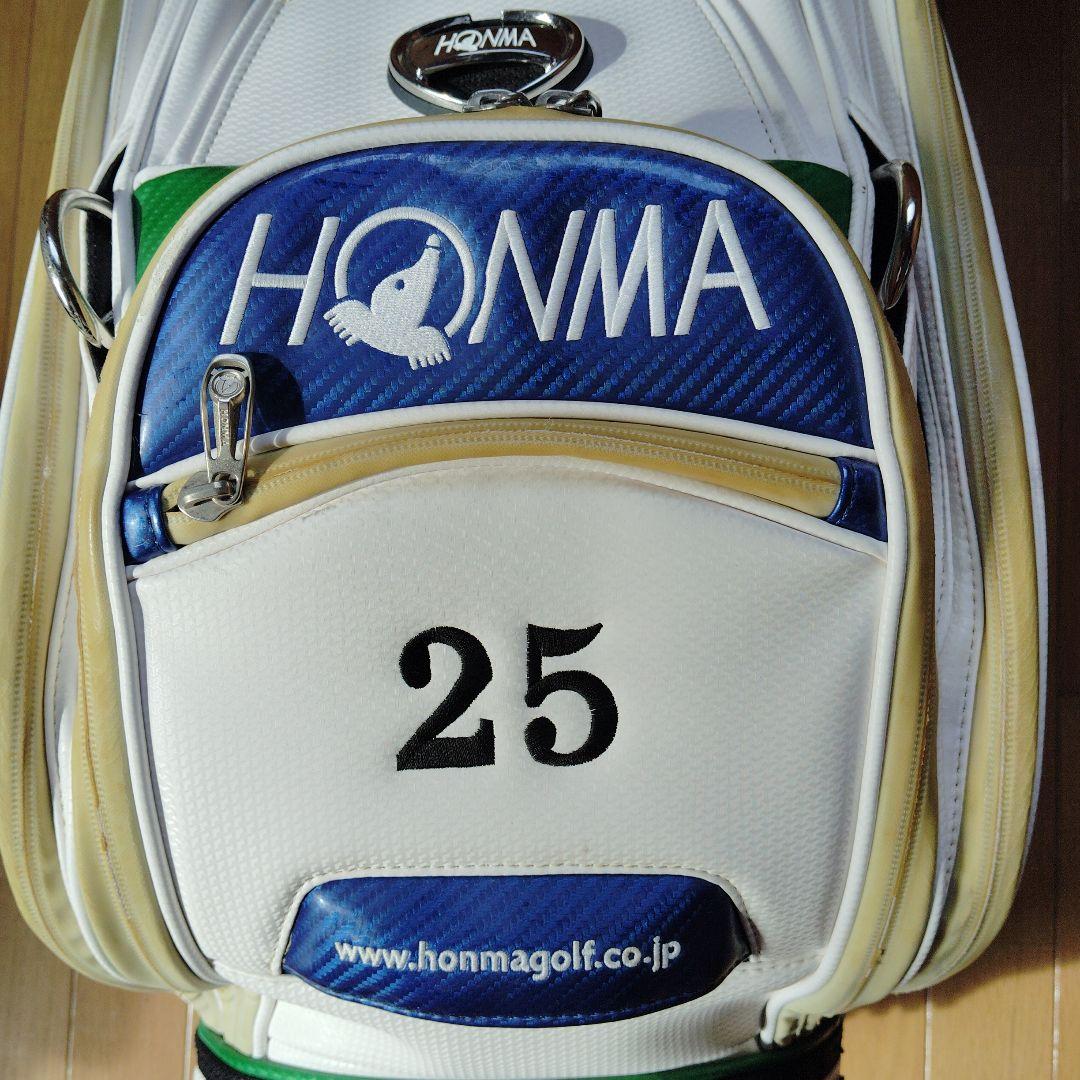 [週末値下げ中] 高山忠洋プロ使用　HONMAキャディバッグ