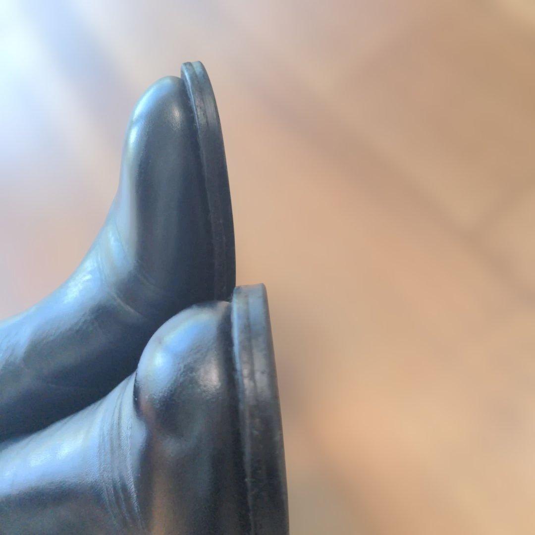 サイドゴアショートブーツ37〈TOMORROWLAND/GALERIE VIE〉