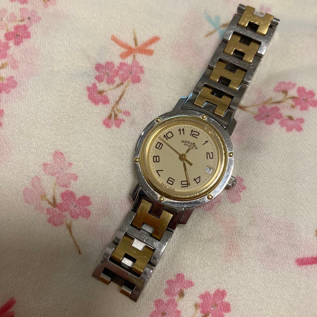 最終価格　エルメス クリッパー CL4.220 HERMES レディース 腕時計