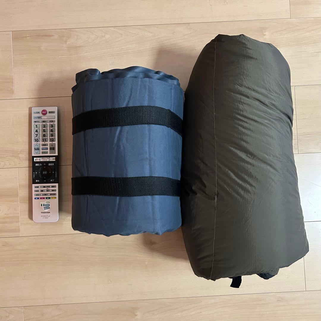 NANGA 450dx シュラフ　kingcamp インフレータブルマット