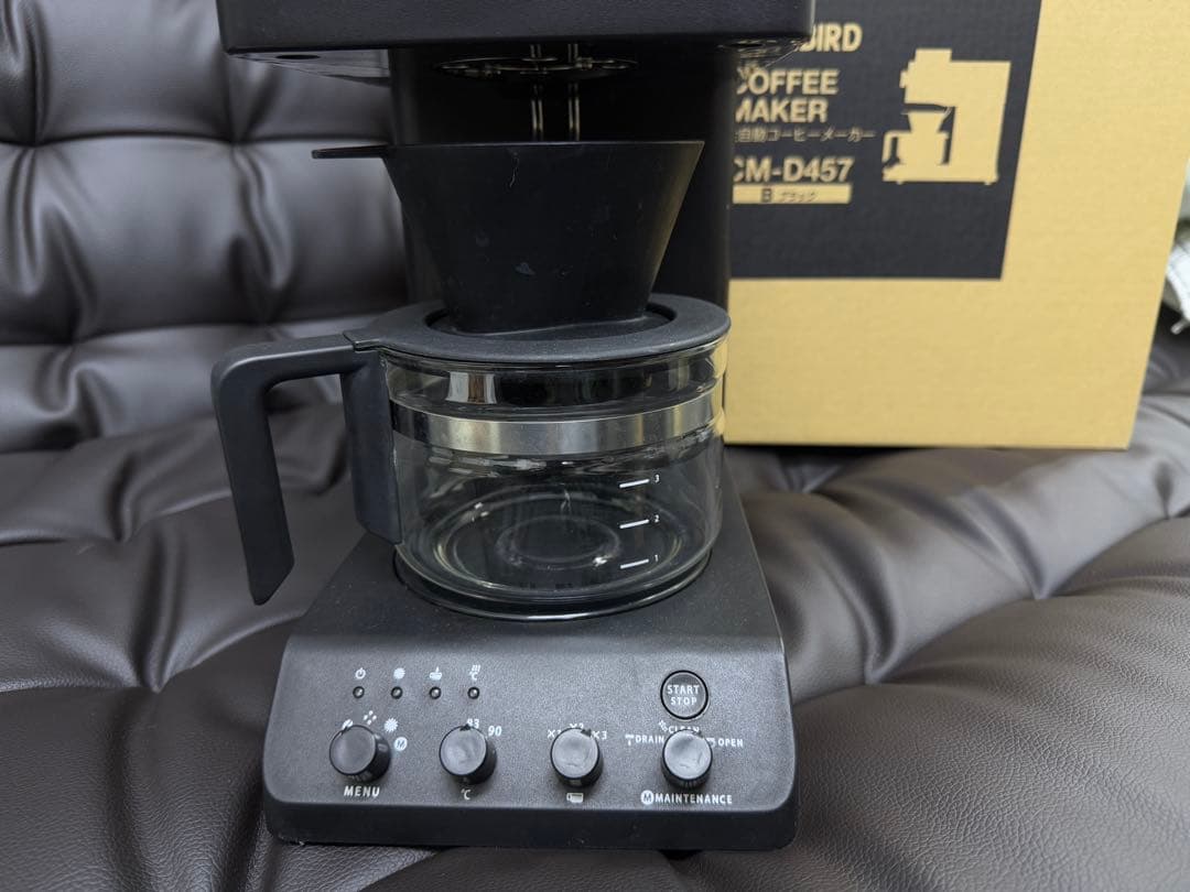 〈ほぼ未使用〉TWINBIRD ツインバード　コーヒーメーカー CM-D457B