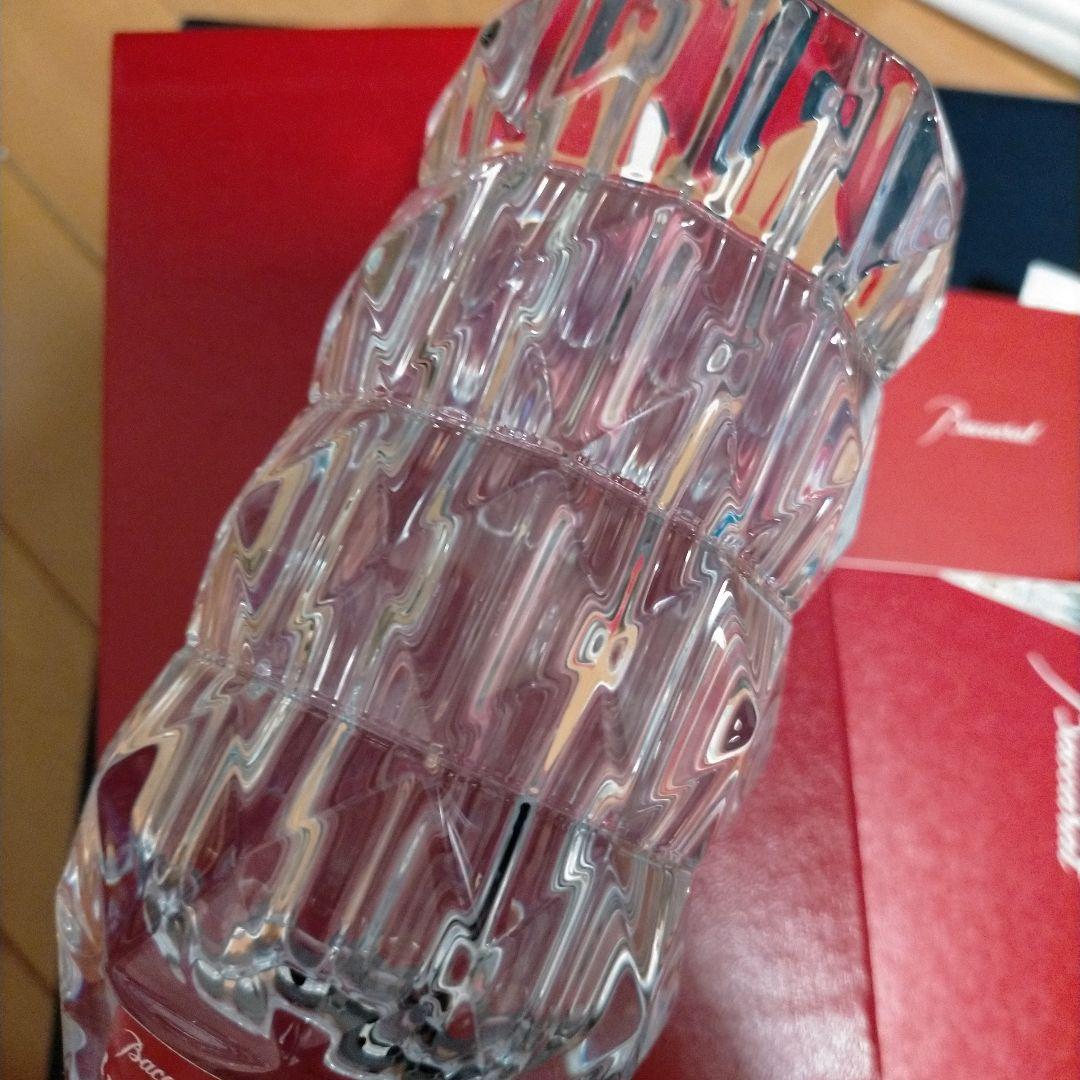 美品 Baccarat バカラ ルクソール フラワー ベース 花瓶