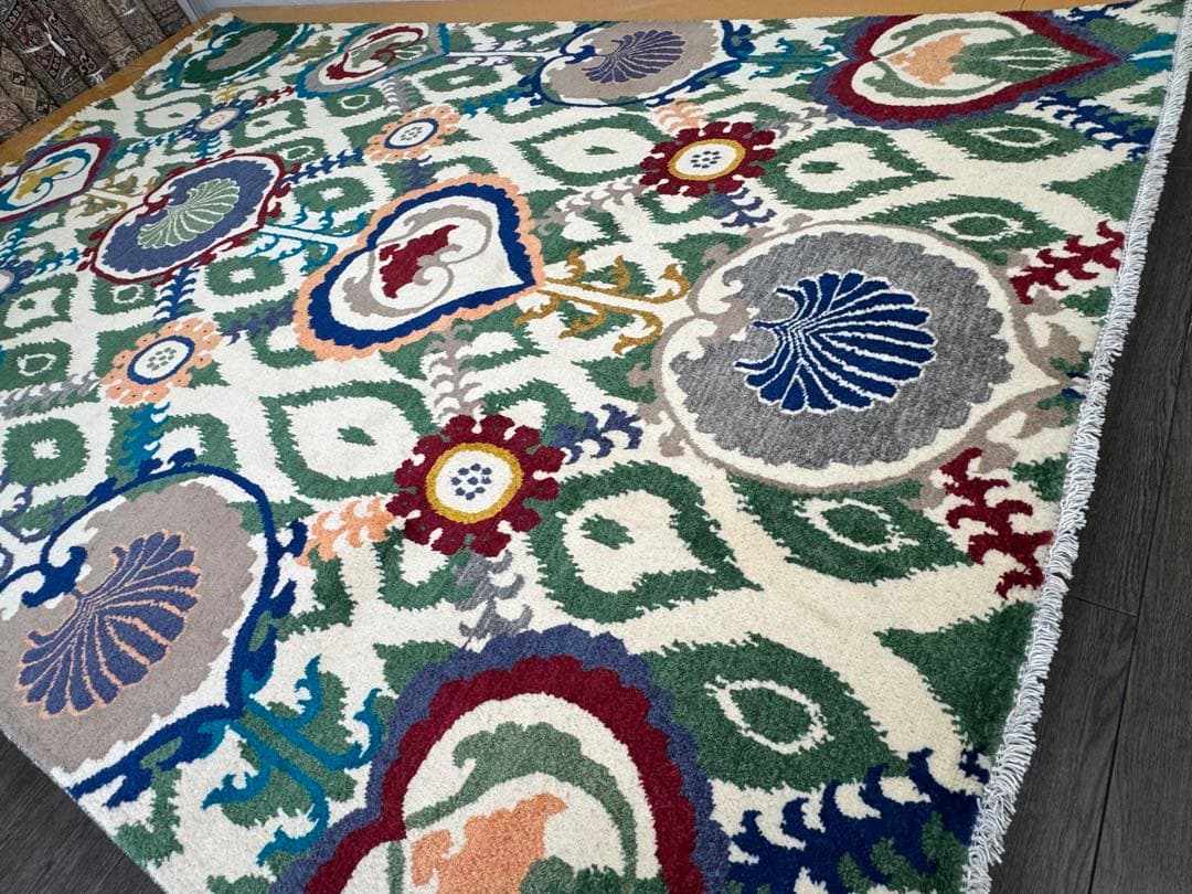 ペルシャ 手織り ギャッベ 絨毯