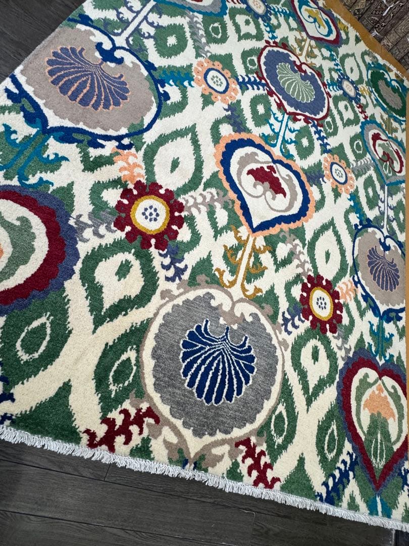 ペルシャ 手織り ギャッベ 絨毯