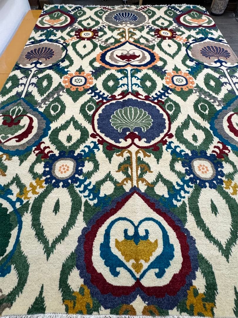 ペルシャ 手織り ギャッベ 絨毯